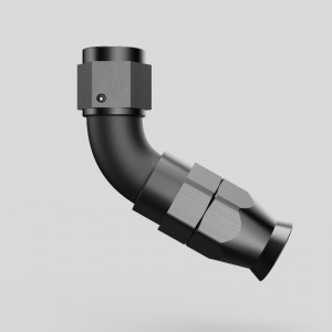 Adaptér pro koncové kování hadice PTFE 60 stupňů