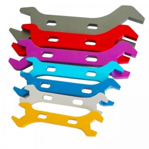 Klíčnastavil klíče z hliníkových hliníkových klíčů